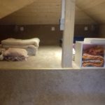 Kleine Ferienwohnung Garage Schlafboden